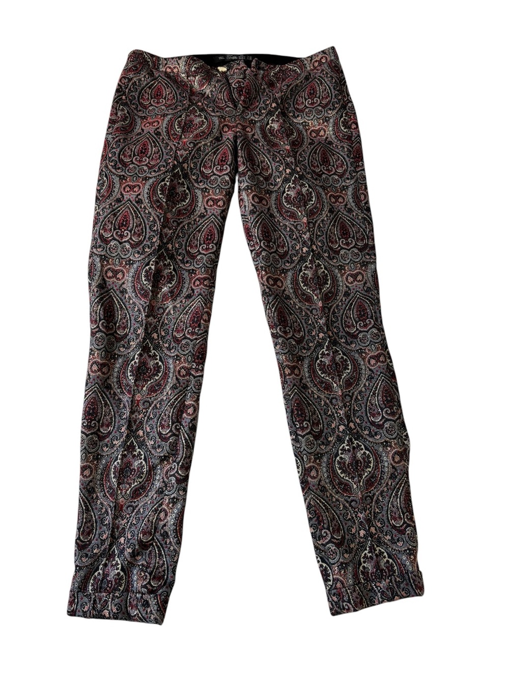 🖤 Vintage/Y2K Zara Trafaluc Paisley Print Pants (size 6, runs small)